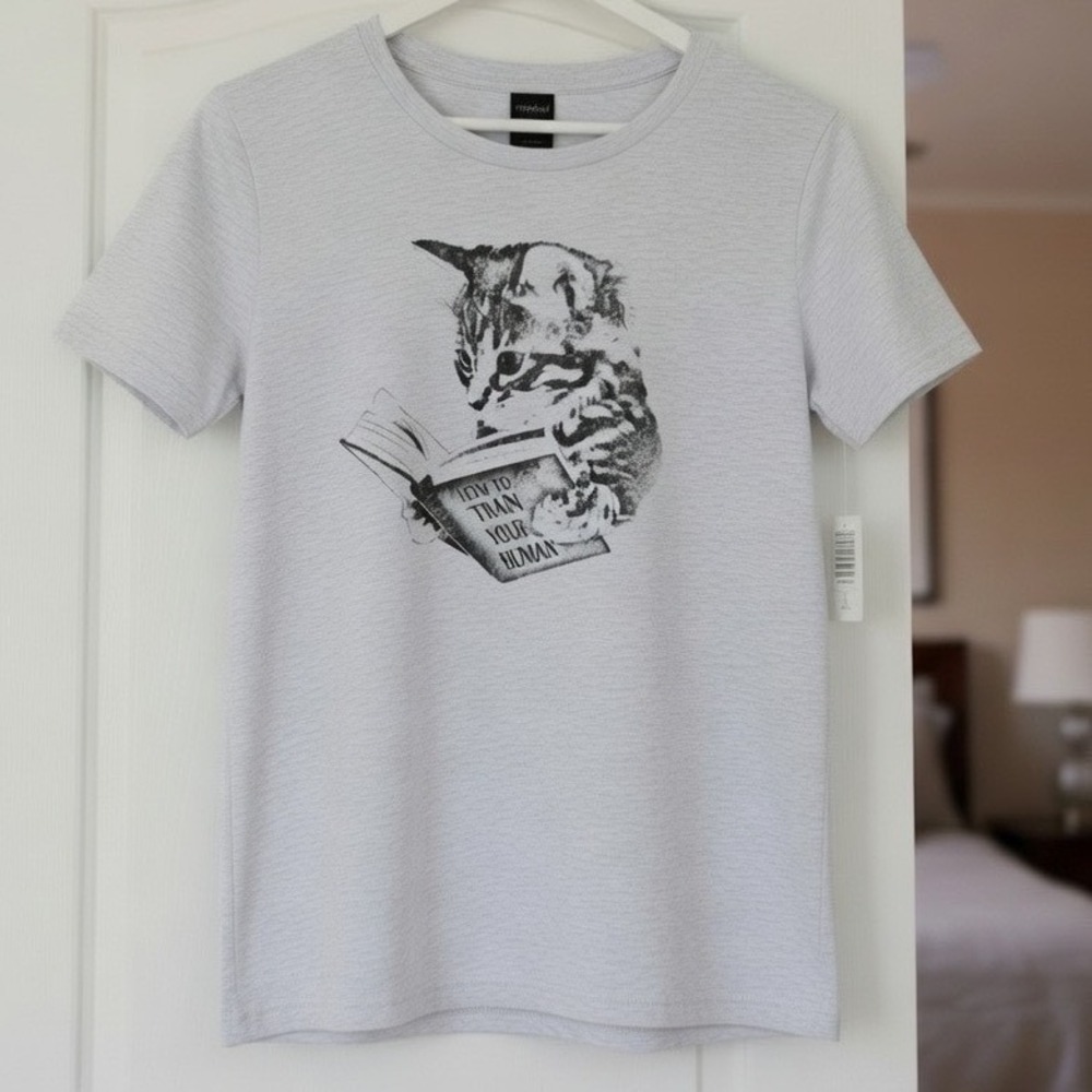 TORRID Cat Graphic Classic Heritage Jersey Crew Tee NWT Size 2X - Picture 4 of 11